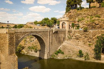 old bridge in toledo, Spain