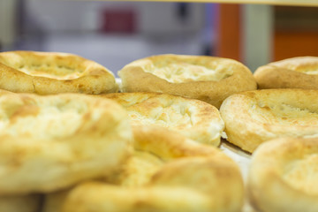 Tandyr nan or lepeshka, tarditional asian bread