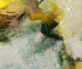 Muted Abstract Painting