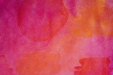 abstract watercolor background sheet of paper covered with multicolored paint, grunge effect background for design with texture