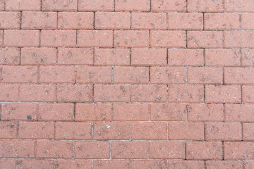 Old red brick wall background Texture