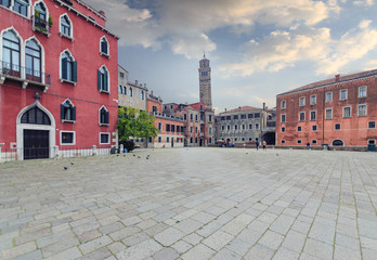 The square in Venice. Day foto