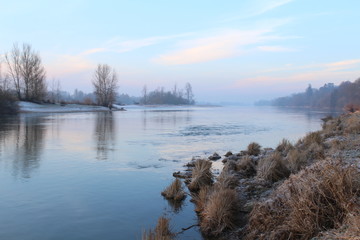 Loire en hiver