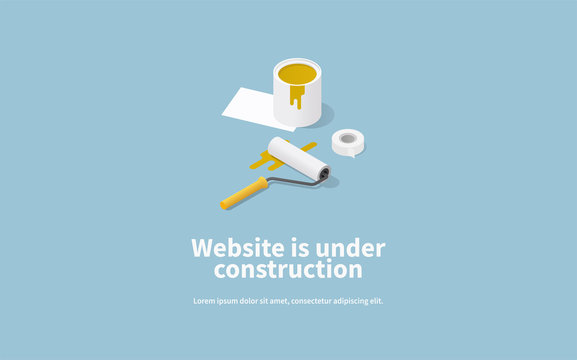 Website Under Construction Page