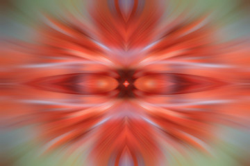 radial color pattern, closeup of photo