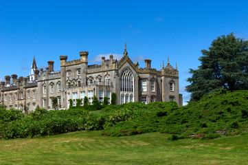 Sheffield Park and Gardens, bridge and waterfall