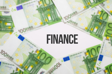 Euro Cash background. Euro Money Banknotes