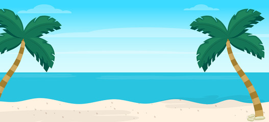Sea View Background 