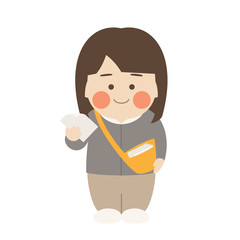 女性キャラクターポスティング