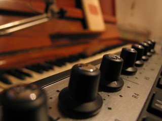 mixing console