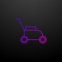 lawnmower nolan icon. Elements of Eco set. Simple icon for websites, web design, mobile app, info graphics