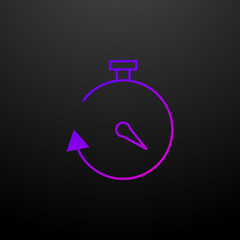 delivery time nolan icon. Elements of logistics set. Simple icon for websites, web design, mobile app, info graphics