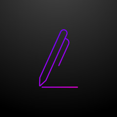 a pen nolan icon. Elements of school set. Simple icon for websites, web design, mobile app, info graphics