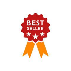 Best seller symbol icon vector