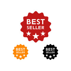 Best seller symbol icon vector