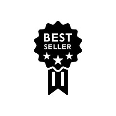 Best seller symbol icon vector