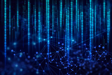 technology ai internet of thing, network background 3d illustration rendering, data deep learning,...