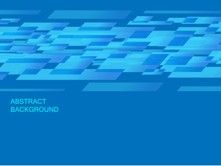 Blue abstrac background modern style from various shapes.colorful template illustation vector