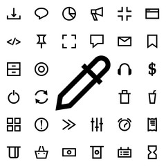 loading icon. Universal set of web for website design and development, app development