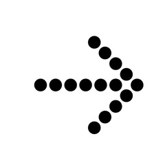 Arrow symbol icon vector illustration