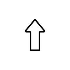 Fototapeta premium Arrow symbol icon vector illustration
