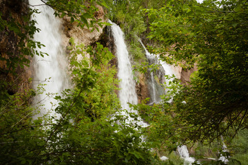 waterfall in the park