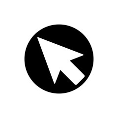 Arrow symbol icon vector illustration