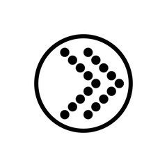 Arrow symbol icon vector illustration