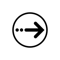 Arrow symbol icon vector illustration