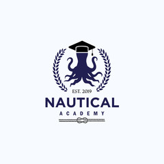 Logo template for nautical education related business