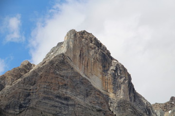 Fototapeta na wymiar Top Of Mount Wilson, Banff National Park, Alberta