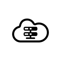 Cloud Storage backup Icon