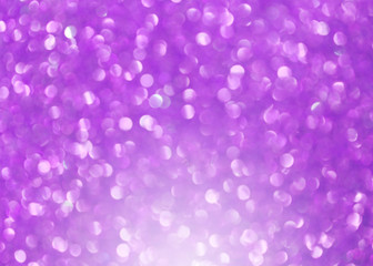 Purple bokeh proton background.