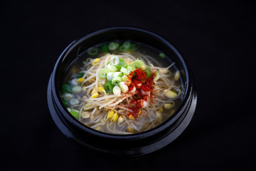 Bean Sprout Soup, Korean called Kong-namul Guk