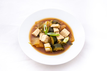 Korean soy bean soup, Doenjang soup