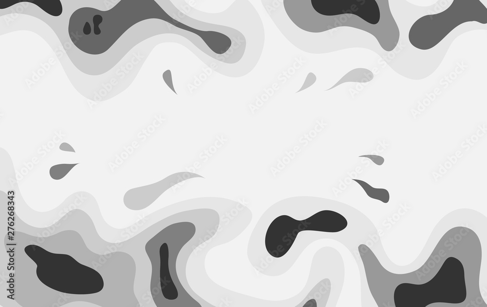 Wall mural white background abstract.liquid multi layers color texture background. space your text topography c
