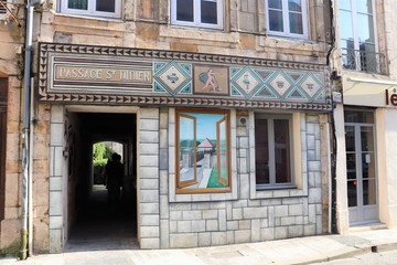 Ville de Langres - Passage Saint Didier - Département de la Haute Marne - France