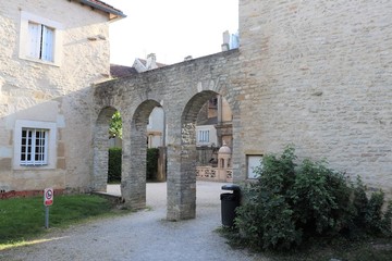 Fototapeta na wymiar Ville de Langres - Passage Saint Didier - Département de la Haute Marne - France