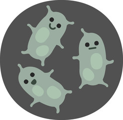細菌のキャラクター