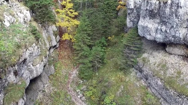 Jura in France a valley