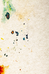 stains on the paper, abstract design