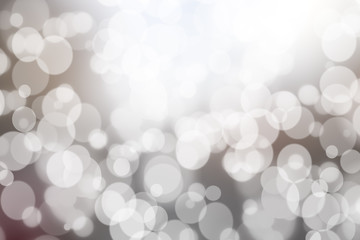 Abstract bokeh festive background with defocused lights