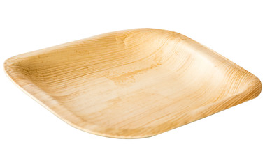 Biodegradable compostable tableware plates made from palm leaf