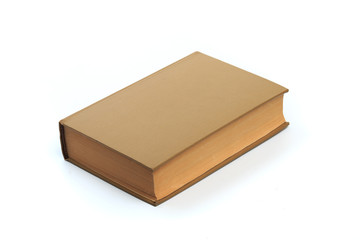 vintage book isolated on a white background