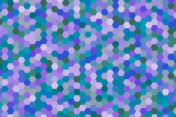 Colorful geometric pattern with different shapes. Oil painting on canvas style. Modern creative texture, minimal flat style. 