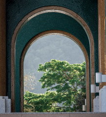 Arch in the temple