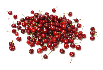 Cherry isolated on white background