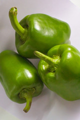 capsicum closeup green vegetable fresh