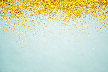 Glitter gold background