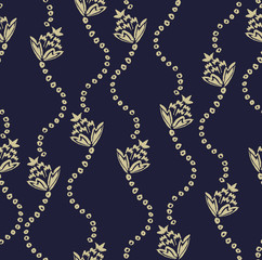 Seamless Pattern : Paisley Style